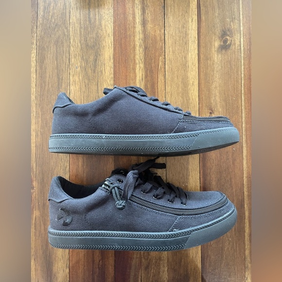 Billy classic lace low sneaker zip off black - Picture 2 of 10